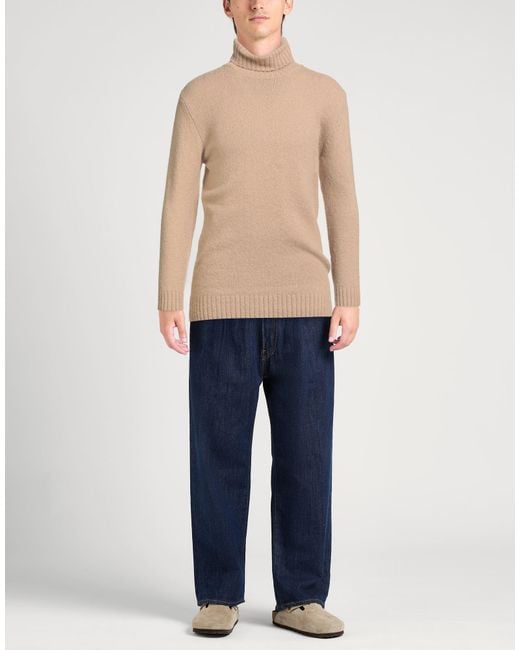 Stilosophy Natural Turtleneck Acrylic, Wool, Polyamide, Elastane for men