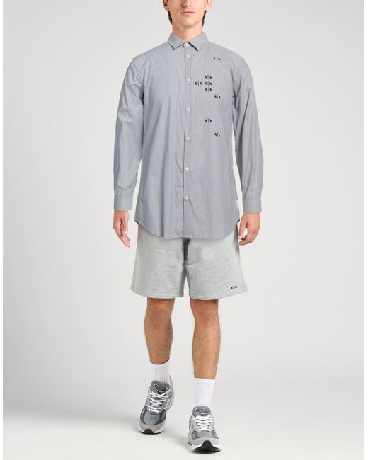 ARMANI EXCHANGE Gray Shirt for men