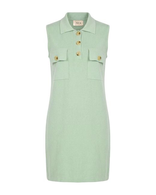 Toy G. Green Mini Dresses