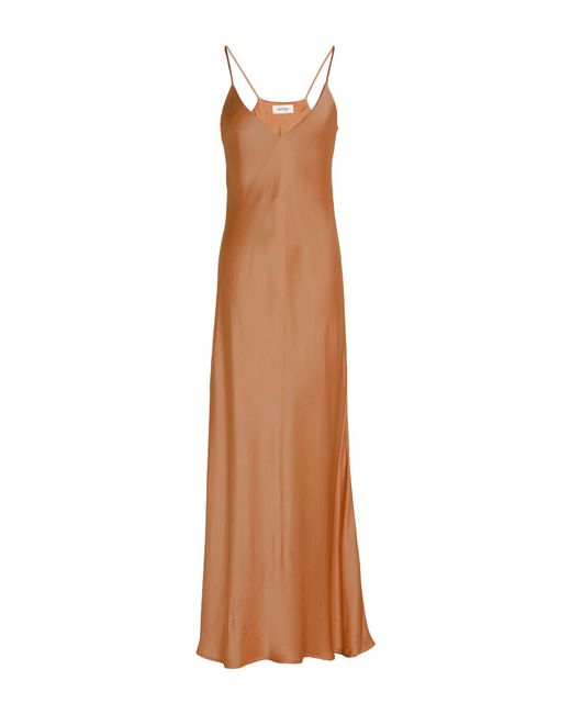Ottod'Ame Brown Maxi Dresses