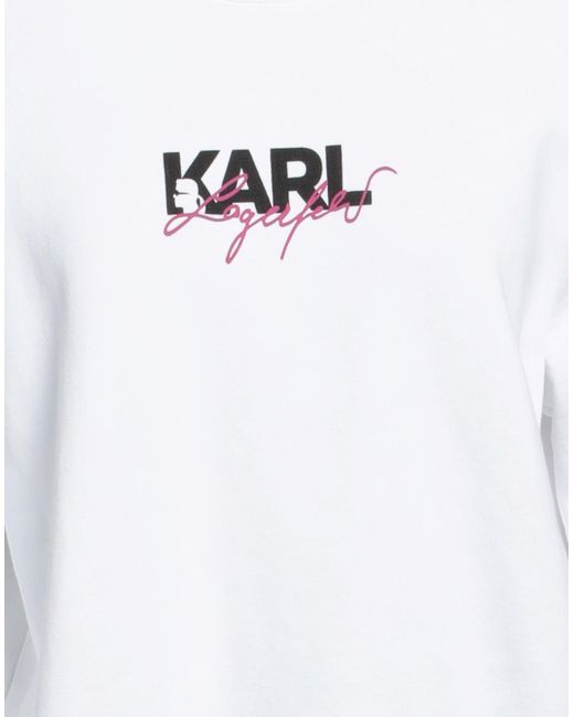 Sudadera Karl Lagerfeld de color White