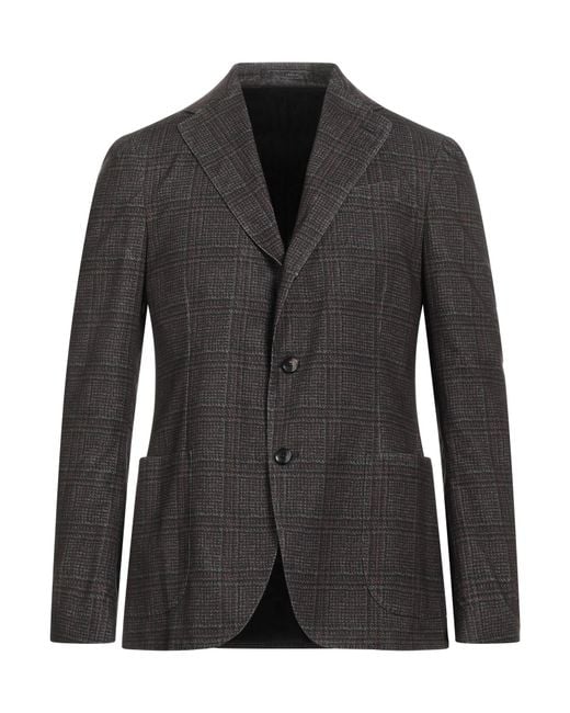 Lardini Black Suit Jacket for men
