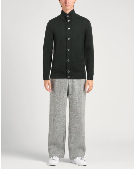 Gran Sasso Black Cardigans for men