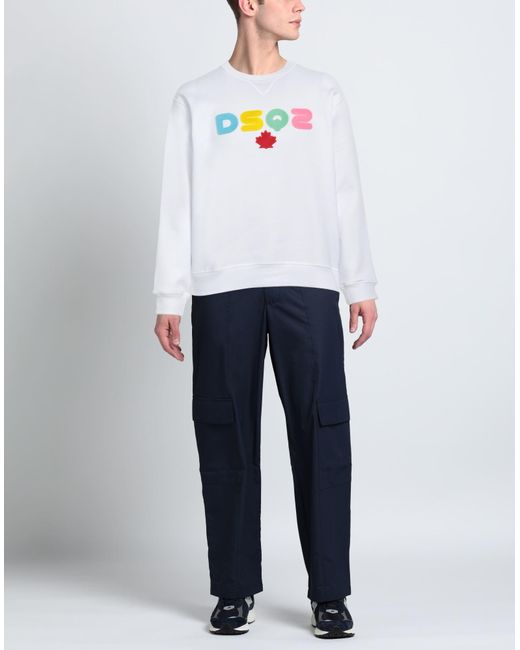 Sudadera DSquared² de hombre de color White