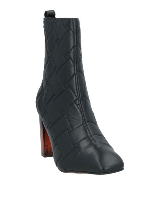 Kurt Geiger Black Ankle Boots Leather