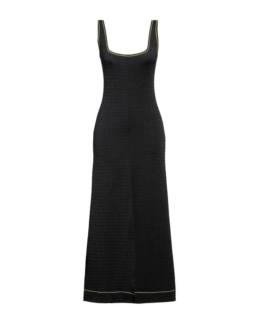Ganni Black Maxi Dress