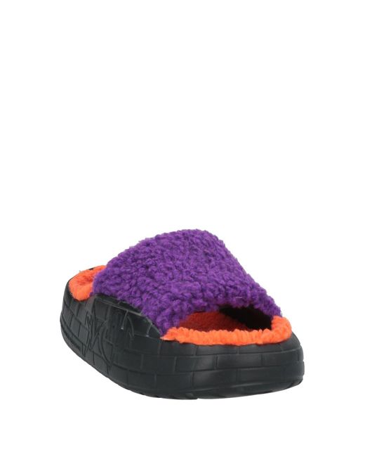 MSGM Purple Sandale