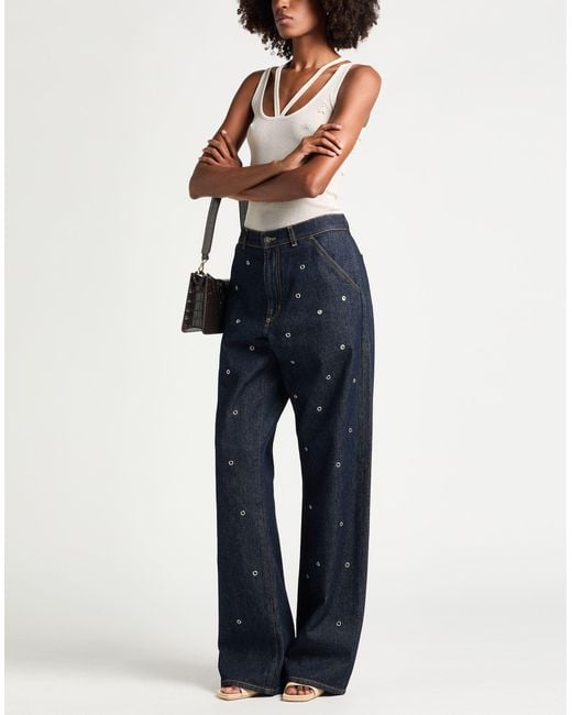 THE BIG WHITE BLUE Blue Jeans Cotton