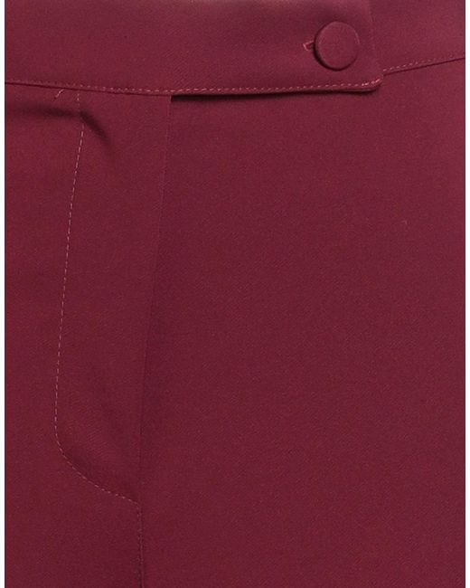 CROCHÈ Red Pants Polyester, Elastane
