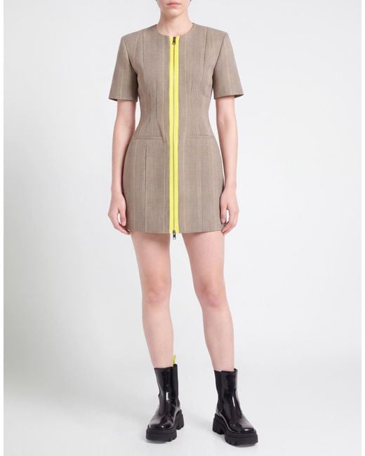 MSGM Natural Mini-Kleid