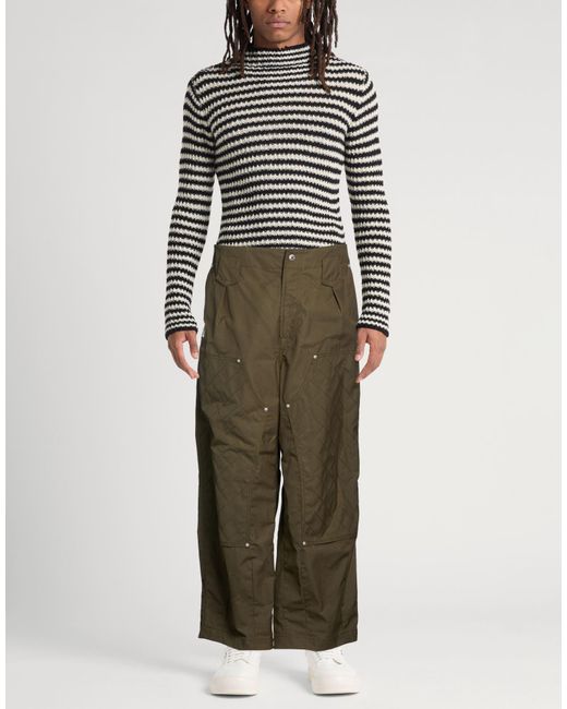 KENZO Green Pants for men