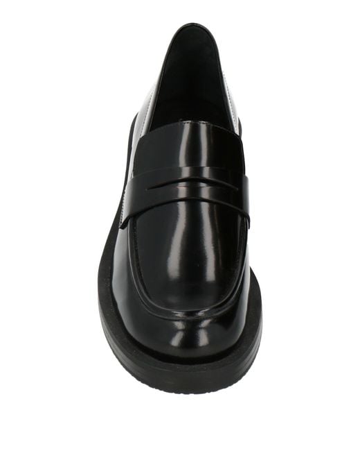 Stuart Weitzman Black Loafers Leather