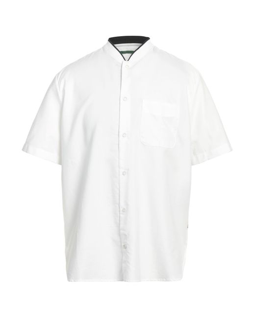 Camisa Hand Picked de hombre de color White