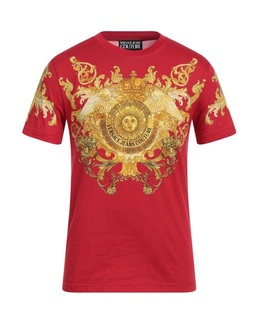 Versace Jeans Red T-shirt for men