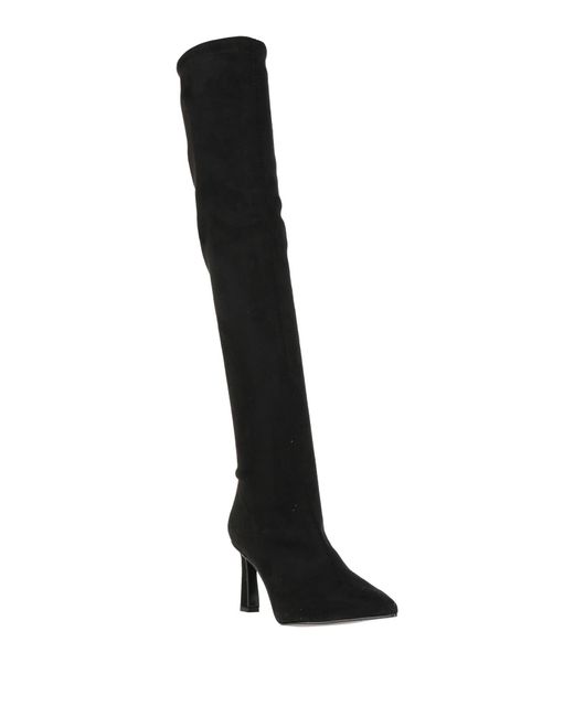 Divine Follie Black Boot Synthetic Material