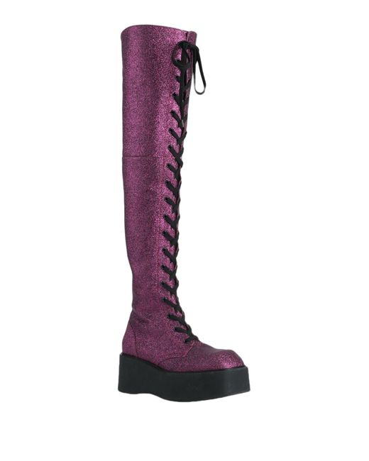 Marni Purple Boot