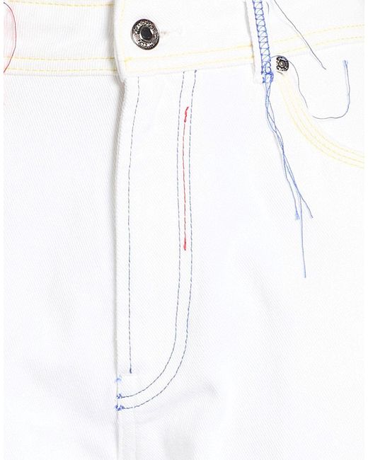 MSGM White Jeans Cotton