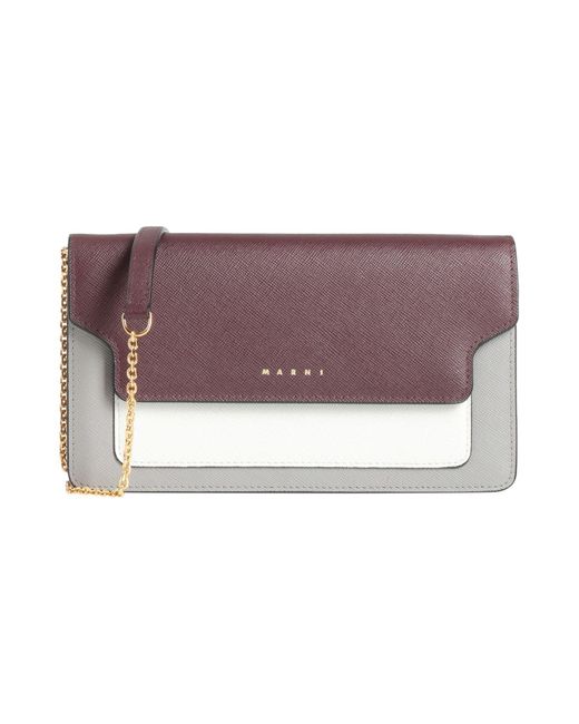 Marni Purple Umhängetasche