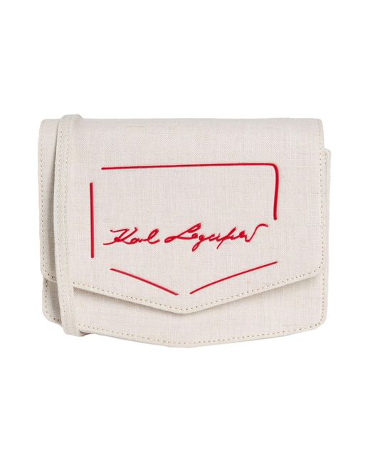 Karl Lagerfeld Pink Cross-Body Bag