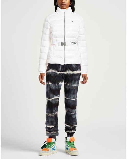 Tommy Hilfiger White Puffer Polyamide, Polyester, Elastane