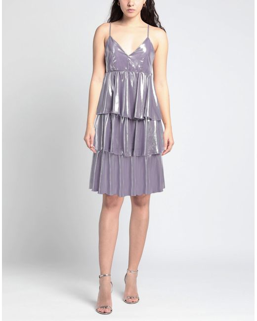 ViCOLO Purple Mini Dress