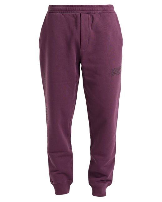 Helmut Lang Purple Pants for men