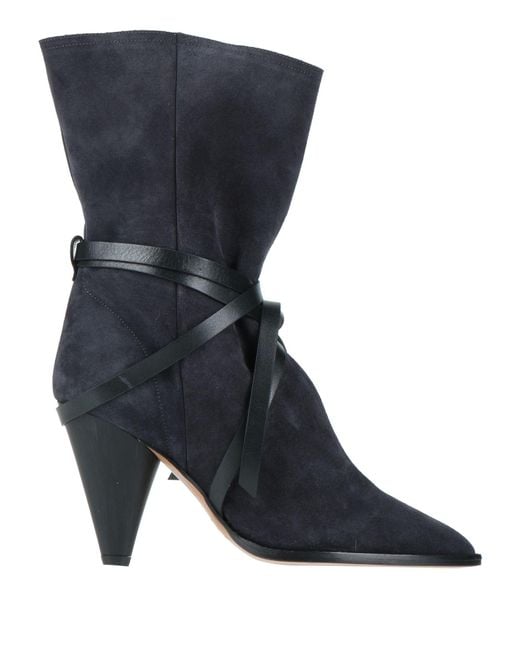 Isabel Marant Blue Ankle Boots