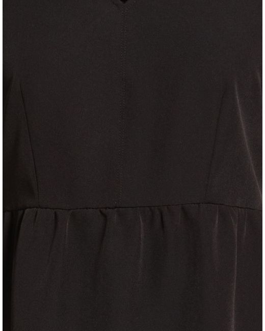 Soallure Black Mini Dress Polyester, Elastane