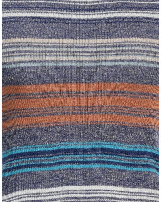 Roberto Collina Blue Top Linen, Polyester