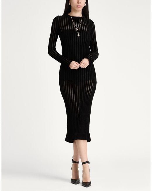 Blumarine Black Midi Dress