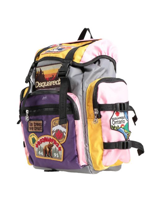 INVICTA x DSQUARED2 White Backpacks