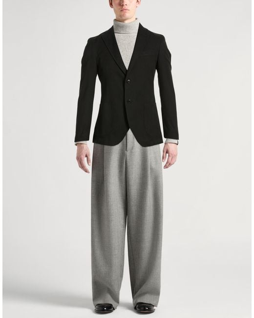 Tombolini Black Blazer Cotton for men