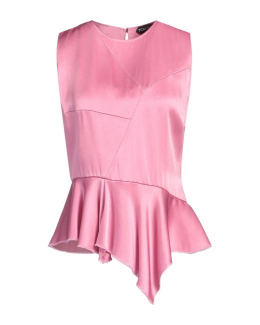 Top Tom Ford en coloris Pink