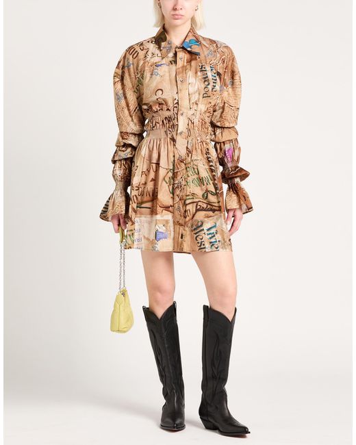 Vivienne Westwood Natural Mini Dress