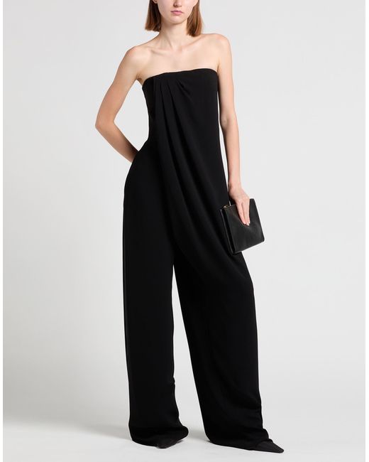 Max Mara Black Jumpsuit Triacetate, Polyester