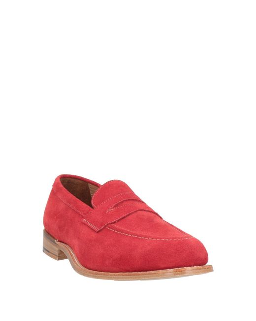 Tricker's Red Loafers for men