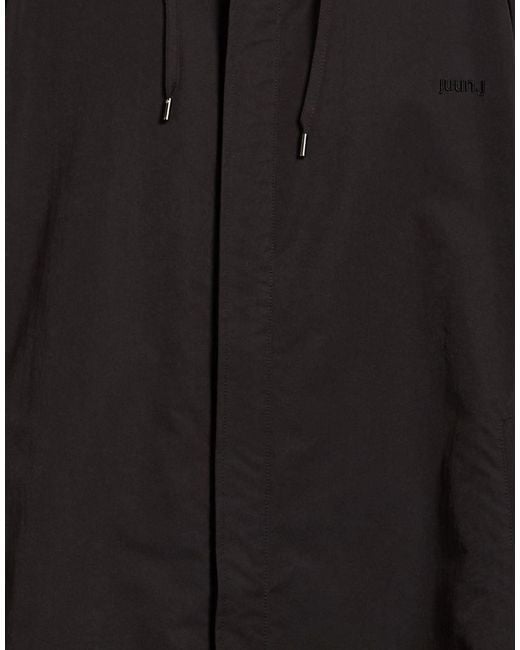 Juun.J Black Jacket Polyester for men