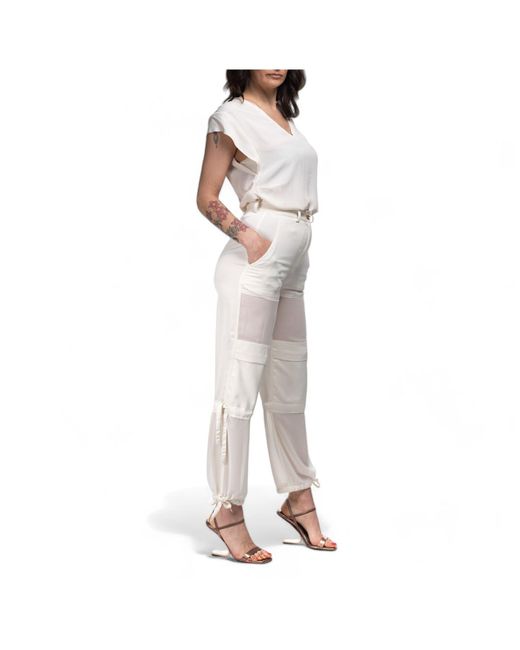 Pantalon Pinko en coloris White