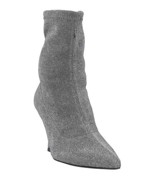 NCUB Gray Ankle Boots