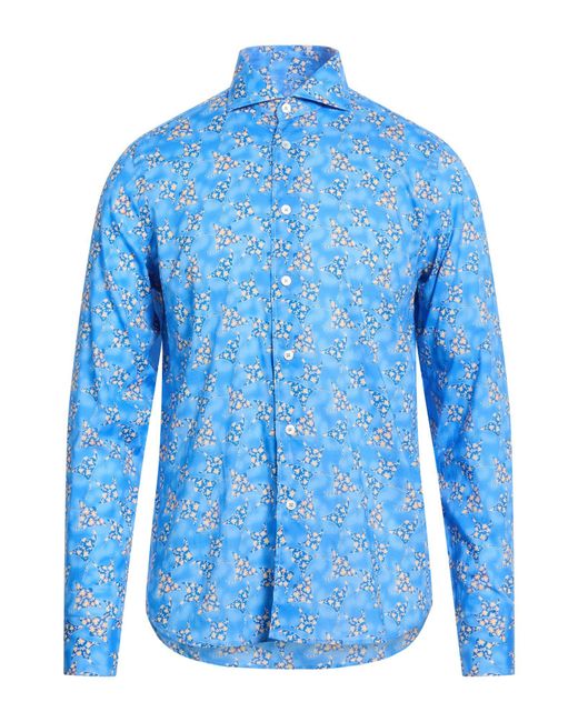Fedeli Blue Shirts for men