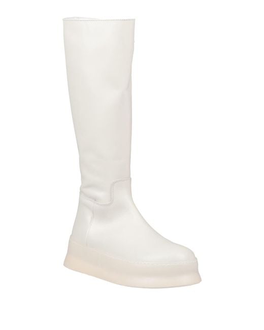 Liviana Conti White Boots