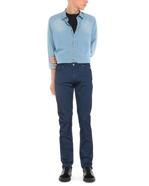 Paul & Shark Blue Trouser for men
