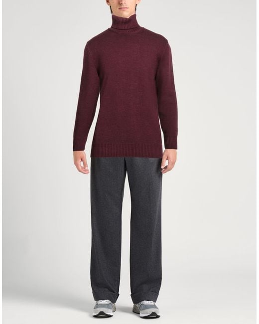 Altea Red Turtleneck for men