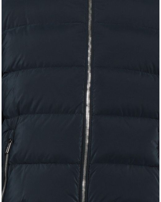 Moorer Blue Puffer Polyamide, Polyester for men