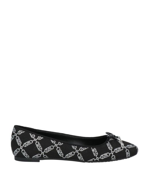 MICHAEL Michael Kors Black Ballet Flats Polyester