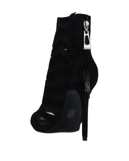 guess black ankle boots