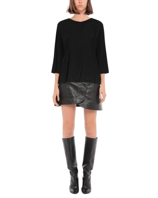 European Culture Black Blouse