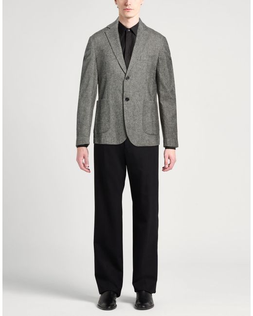 Saucony Gray Blazer Cotton, Viscose, Polyester, Elastane for men