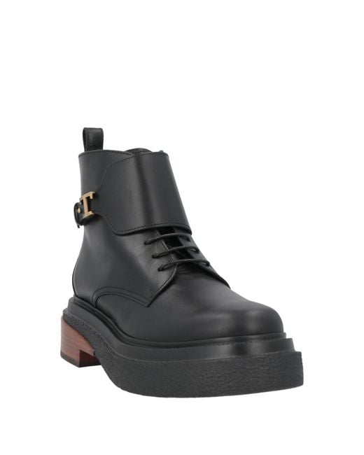 Tod's Black Stiefelette