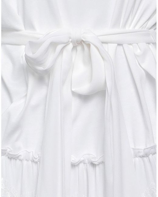 ERMANNO FIRENZE White Mini-Kleid